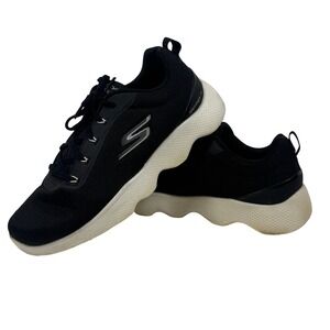 Skechers Go Walk Women's Walking Shoes Black Mesh Comfort Size 9.5